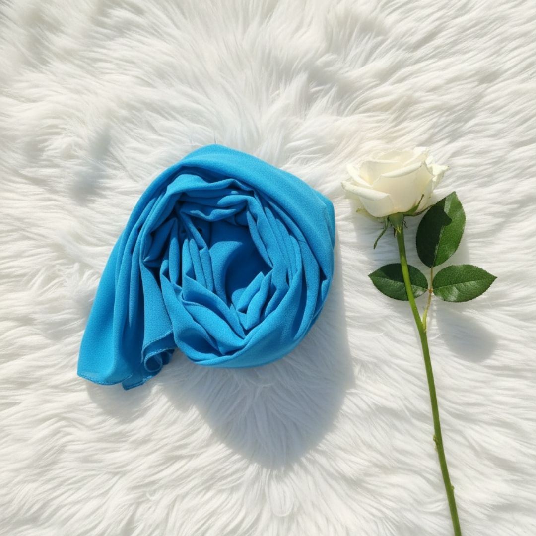 Georgette Chiffon - Fresh Aqua