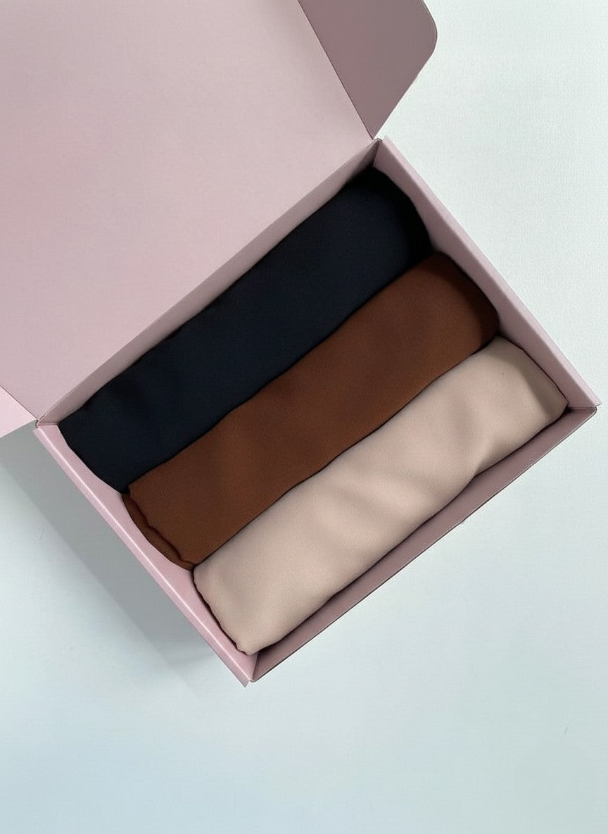 Georgette Chiffon - Bundle of 4