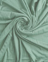 Plain Jersey Hijab - Green
