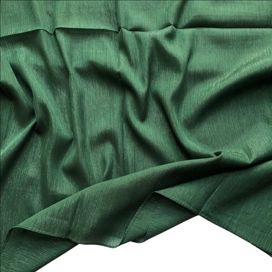 Sparkling Crinkle Shiffon - Green