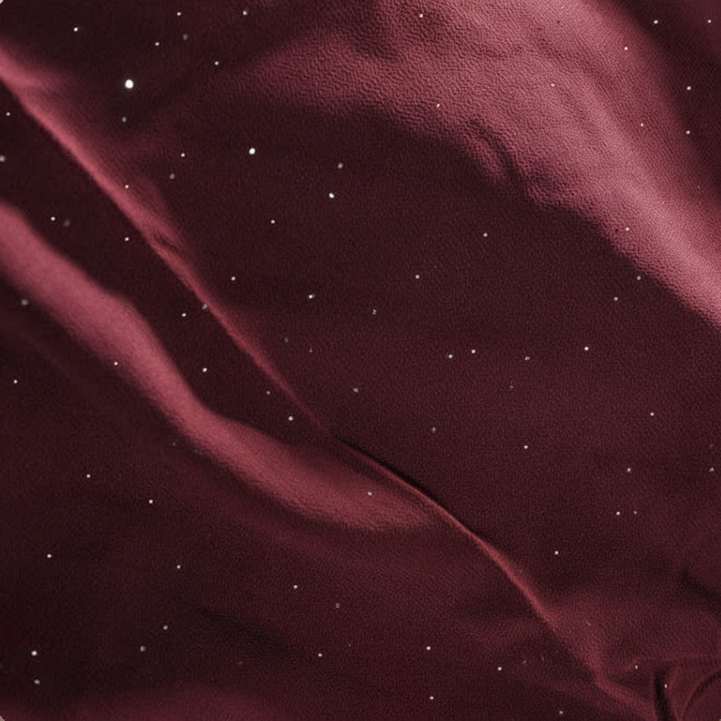 Moonlit Georgette Hijab - Maroon