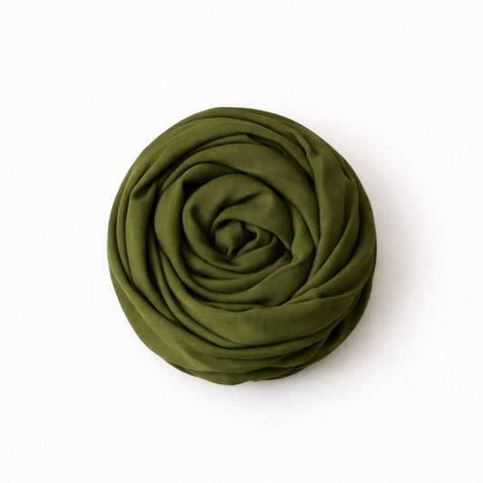 Modal Hijab - Olive Green