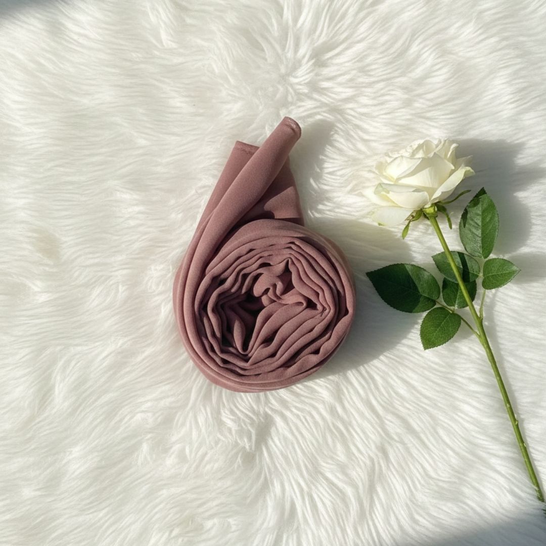 Georgette Chiffon - Rose Taupe