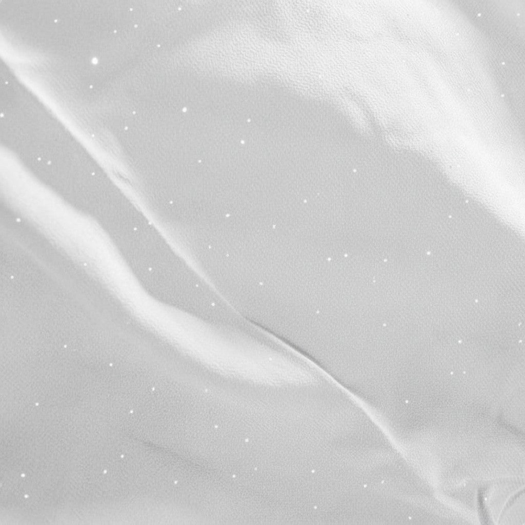 Moonlit Georgette Hijab - White