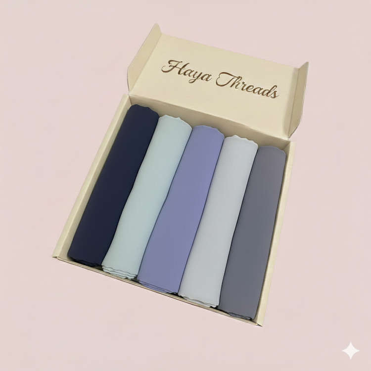 Plain Jersey Hijab Bundle