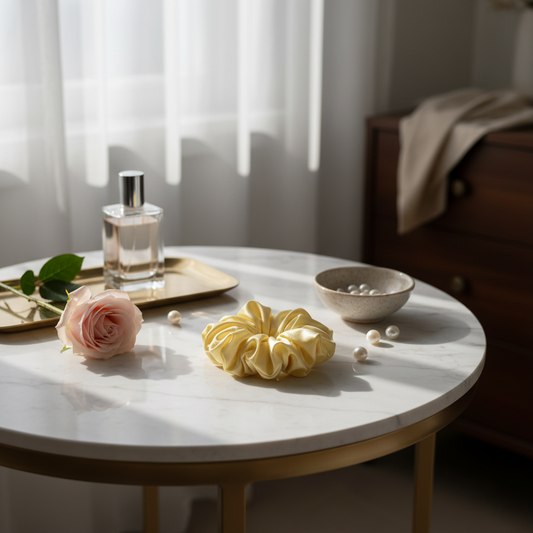 Silk Scrunchies M - 16