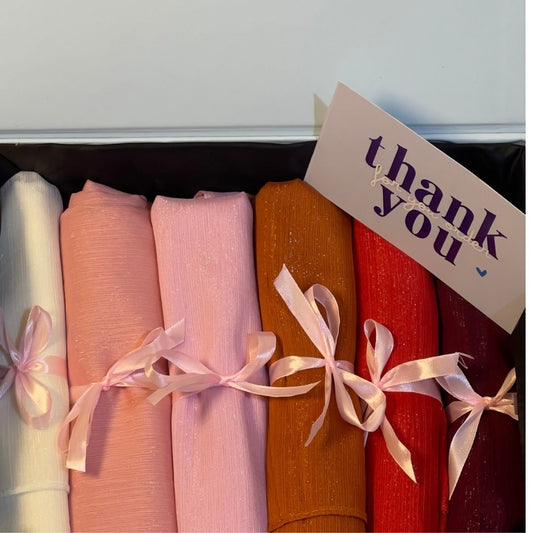 Crinkle Silk  - Bundle of 3