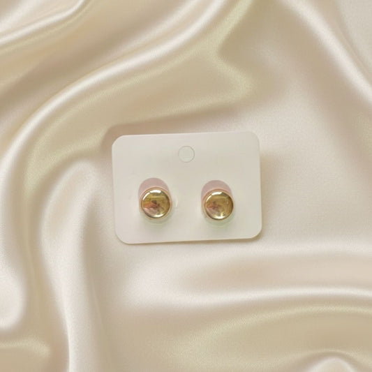 Matte Hijab Magnet - Round Shaped ( Golden )