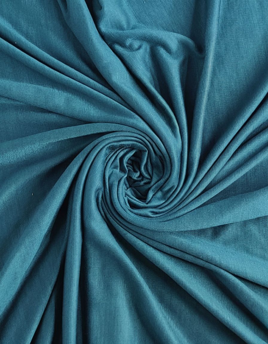 Plain Jersey Hijab - Aqua