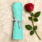 Luxe Shimmer Crinkle Chiffon Hijab - Aqua Bareeze