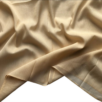 Sparkling Crinkle Chiffon - Biege