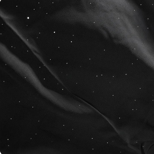 Moonlit Georgette Hijab - Black