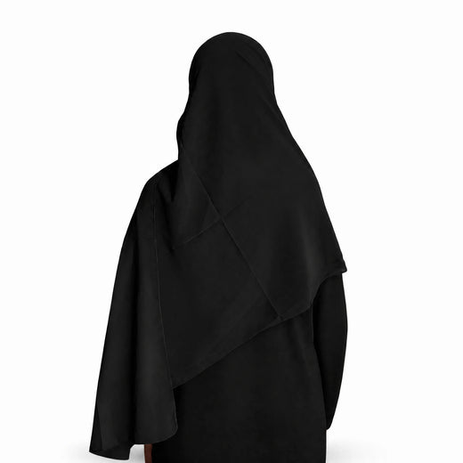 Plain Georgette - Black