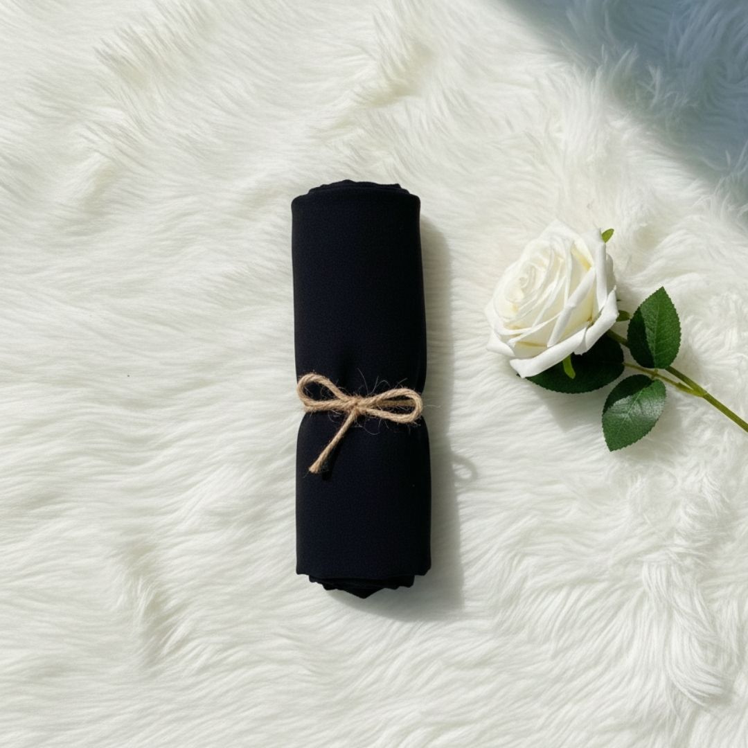 Georgette Chiffon - Black