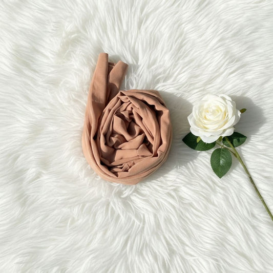 Georgette Chiffon - Blush Tan