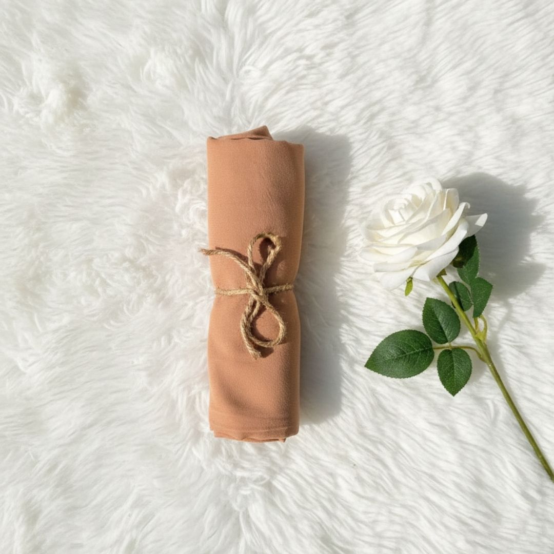 Georgette Chiffon - Blush Tan