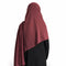 Plain Georgette - Burgundy Rose