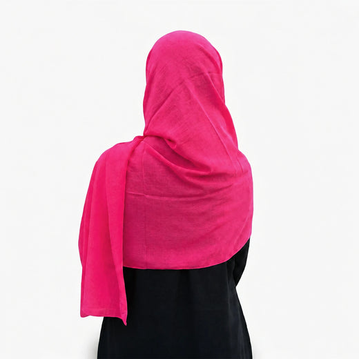 Plain Georgette - Candy Pink