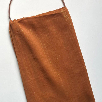 Sparkling Crinkle Chiffon - Caramel