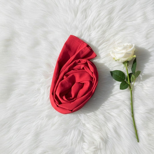 Georgette Chiffon - Cherry Red