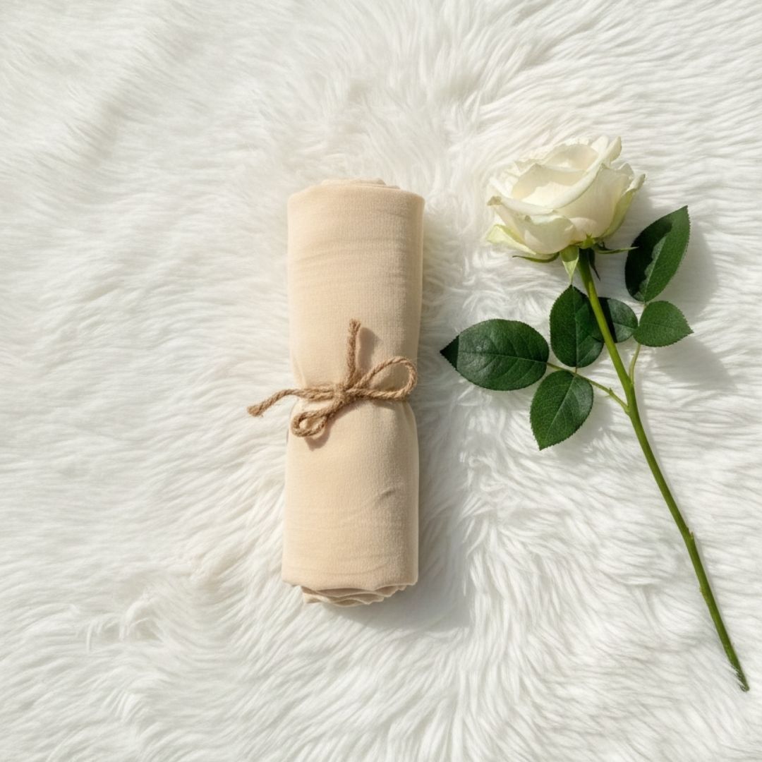 Georgette Chiffon - Cream Biege