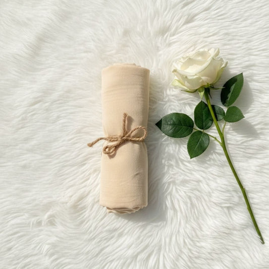 Georgette Chiffon - Cream Biege