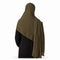 Plain Georgette - Dark Olive