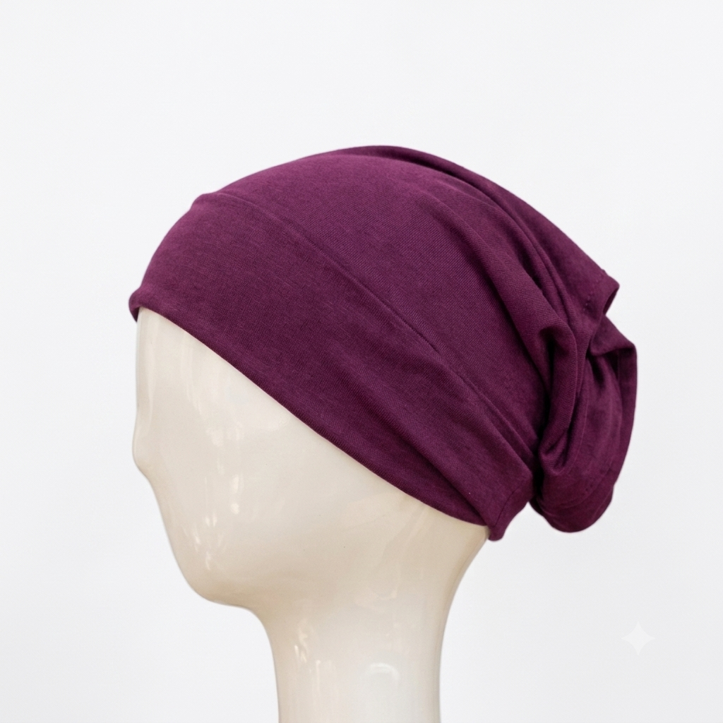 Premium Tube Cap - Deep Plum