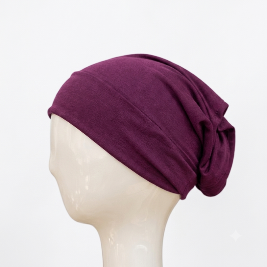 Premium Tube Cap - Deep Plum