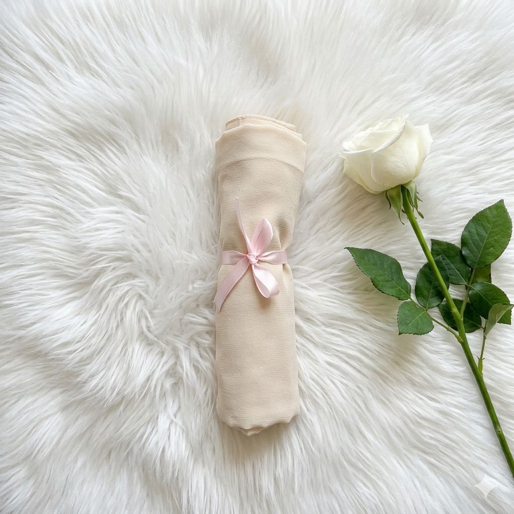 Plain Georgette - Desert Sand