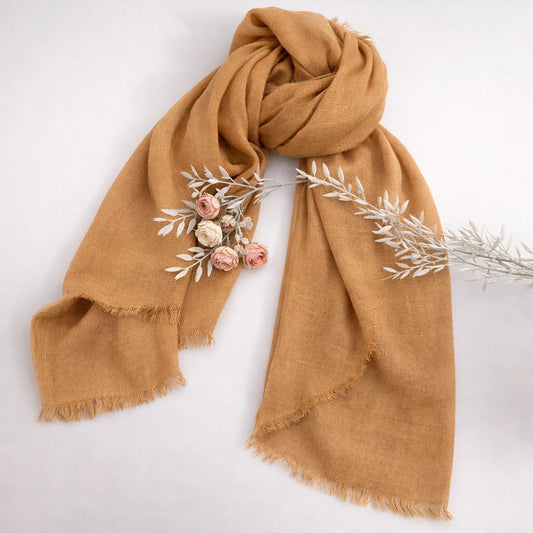 Turkish Lawn XL Hijab - Desert Tan