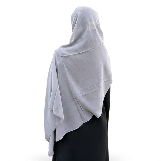 Plain Georgette - Dove Grey