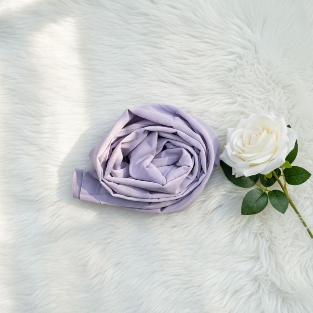 Georgette Chiffon - Dusty Lilac
