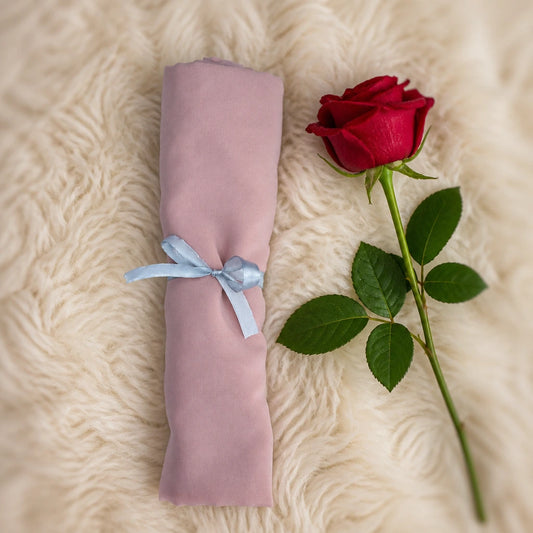 Plain Georgette - Dusty Petal