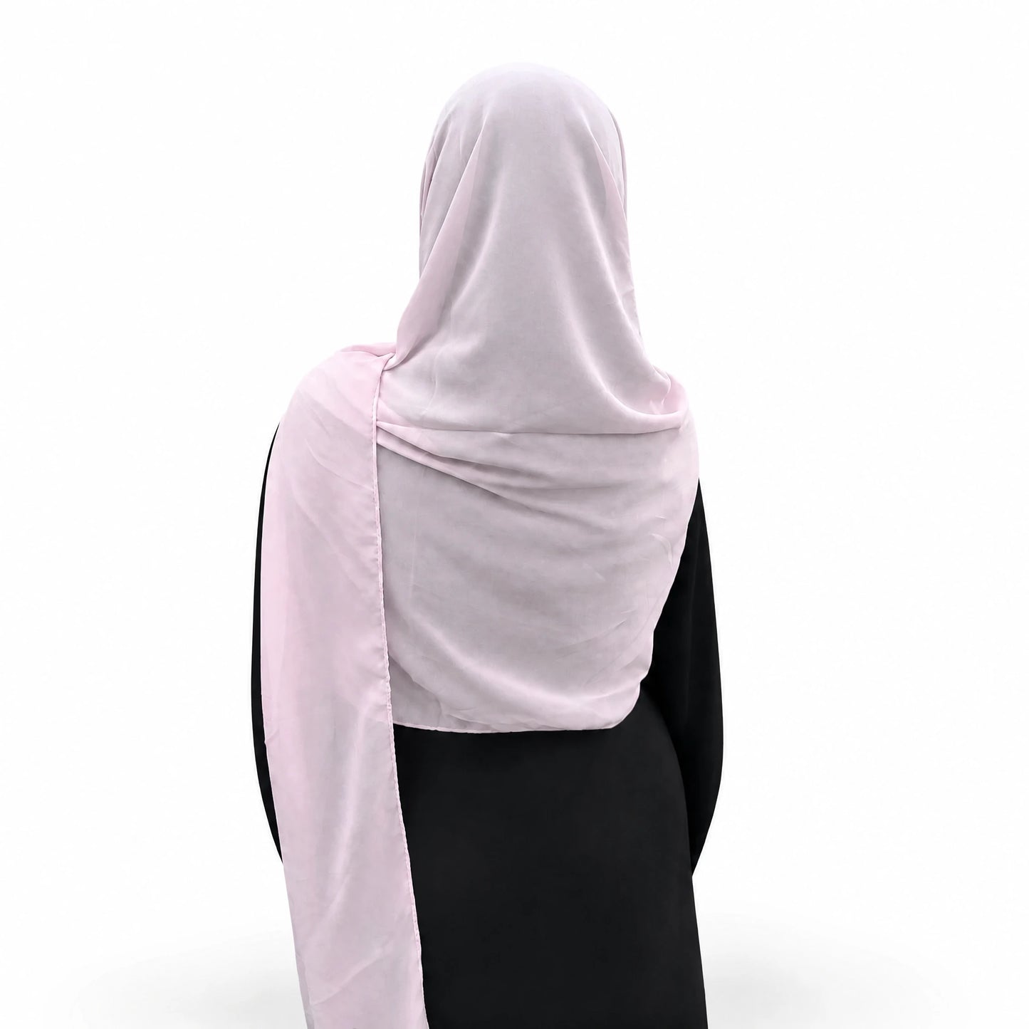 Plain Georgette - Dusty Petal