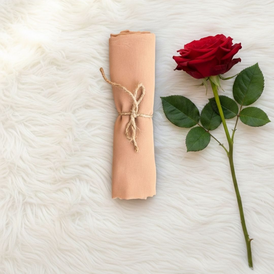 Plain Georgette - Fawn