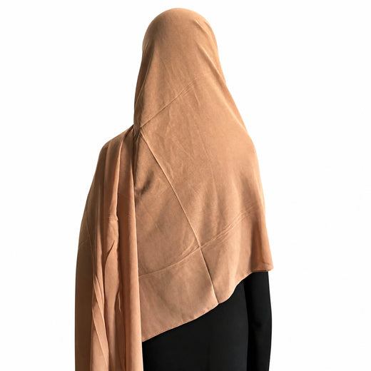 Plain Georgette - Fawn