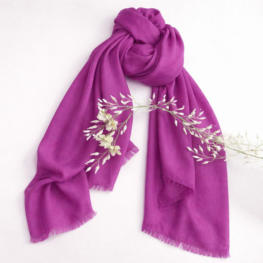 Turkish Lawn XL Hijab - Hot Pink