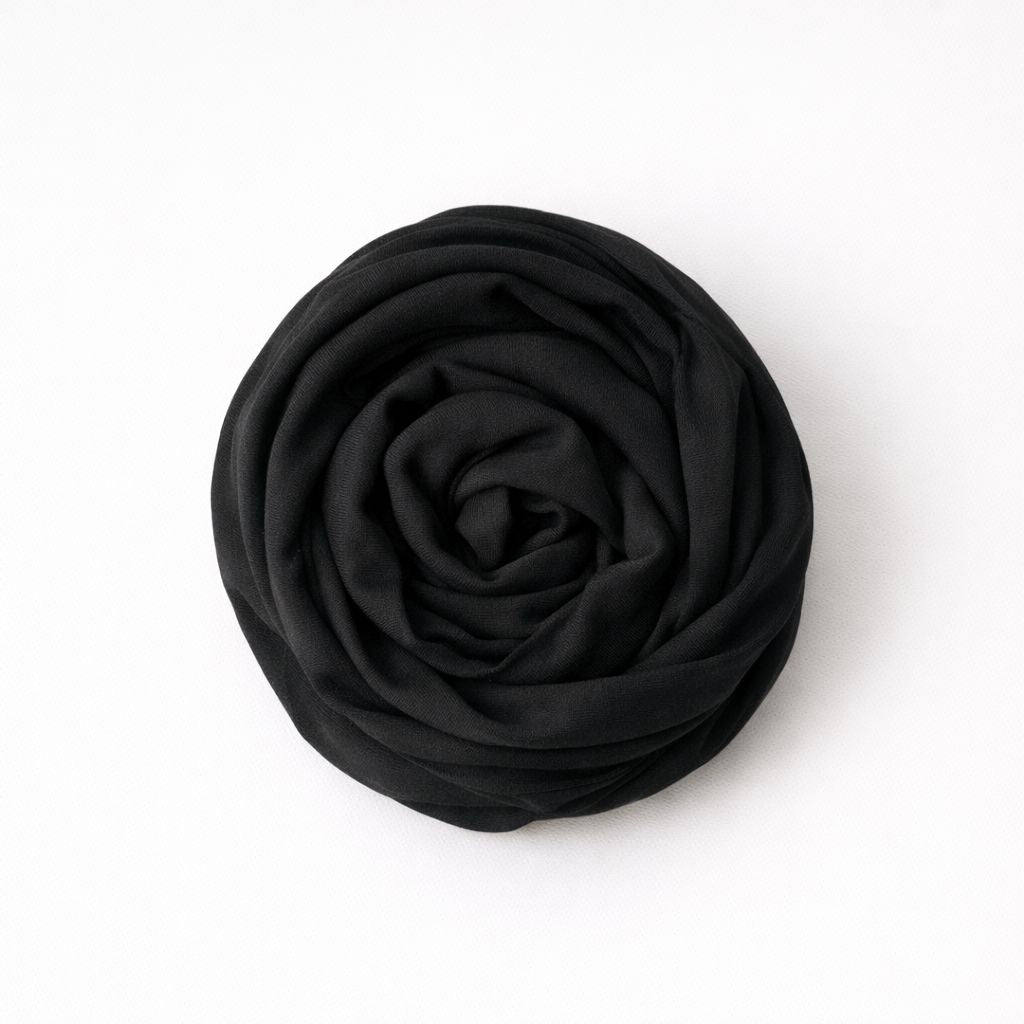 Modal Hijab - Jet Black