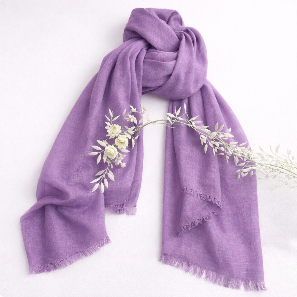 Turkish Lawn XL Hijab - Lavender