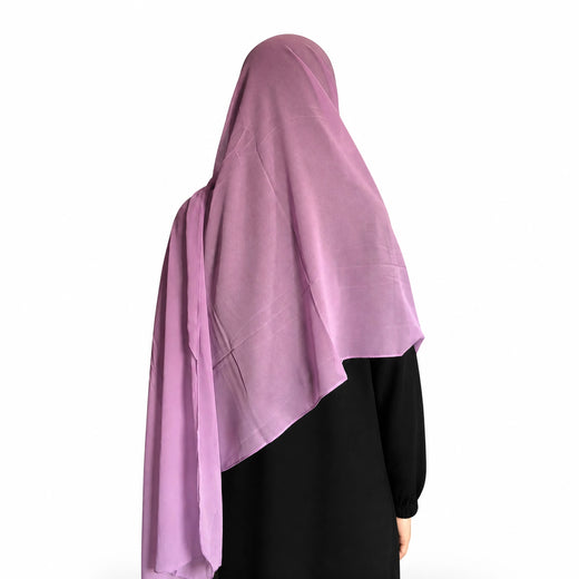 Plain Georgette - Soft Lavender