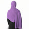 Plain Georgette - Mulberry