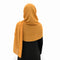 Plain Georgette - Mustard Gold