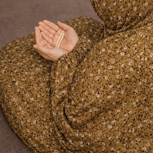 Namaz Chadar - Mustard