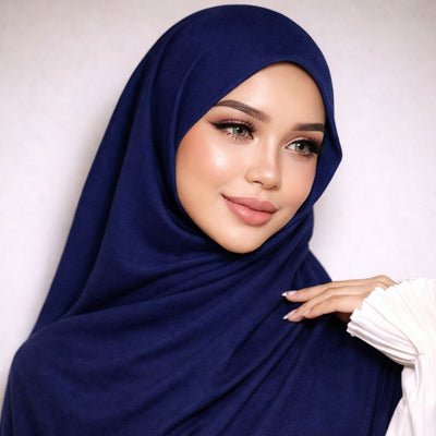 Modal Hijab - Navy Blue