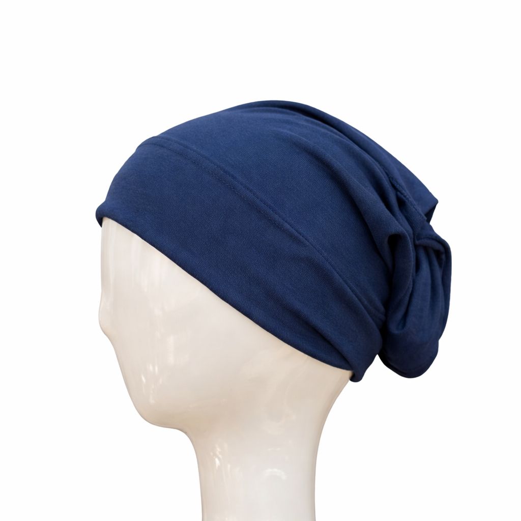 Premium Tube Cap - Navy Blue