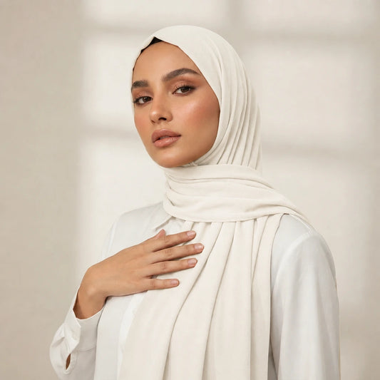 Modal Hijab - Off White