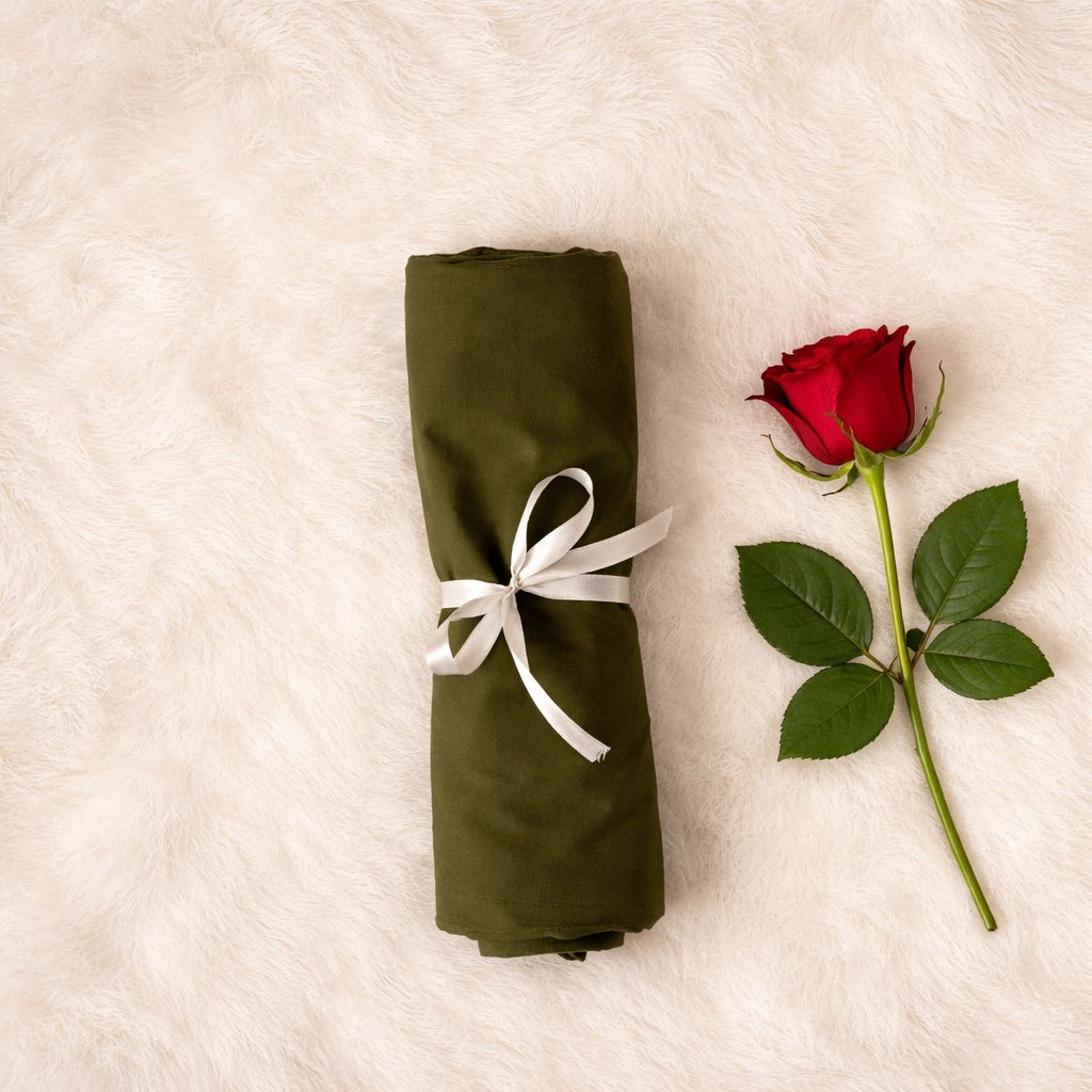 Modal Hijab - Olive Green