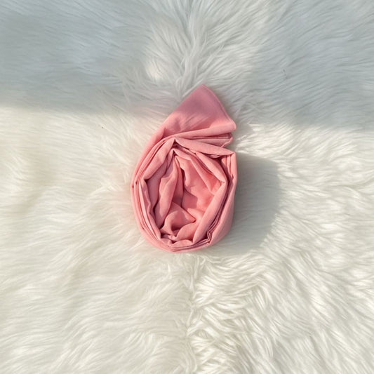 Georgette Chiffon - Peach Pink