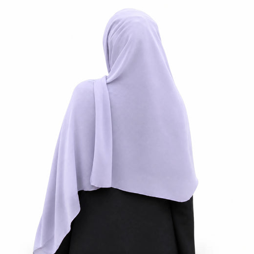 Plain Georgette - Peri Winkle